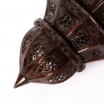 Metalowa lampa ażurowa w marokańskim stylu rękodzieło | Maroko Sklep|